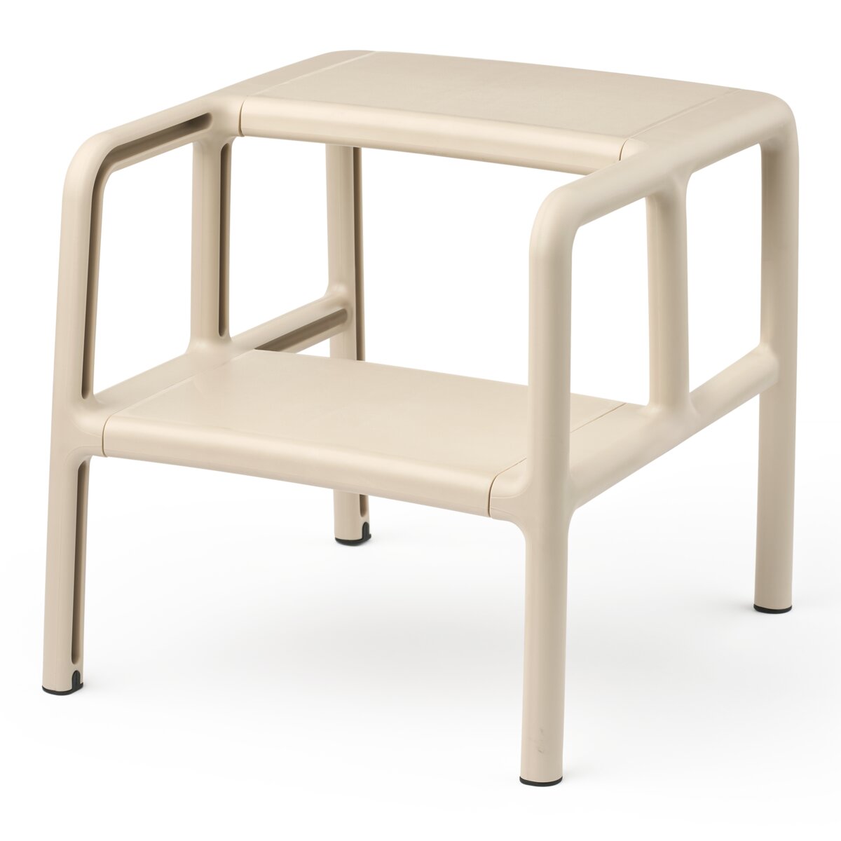 Hocker mit 2 Stufen "Melanie" - 44x38x40 cm (Sandy)