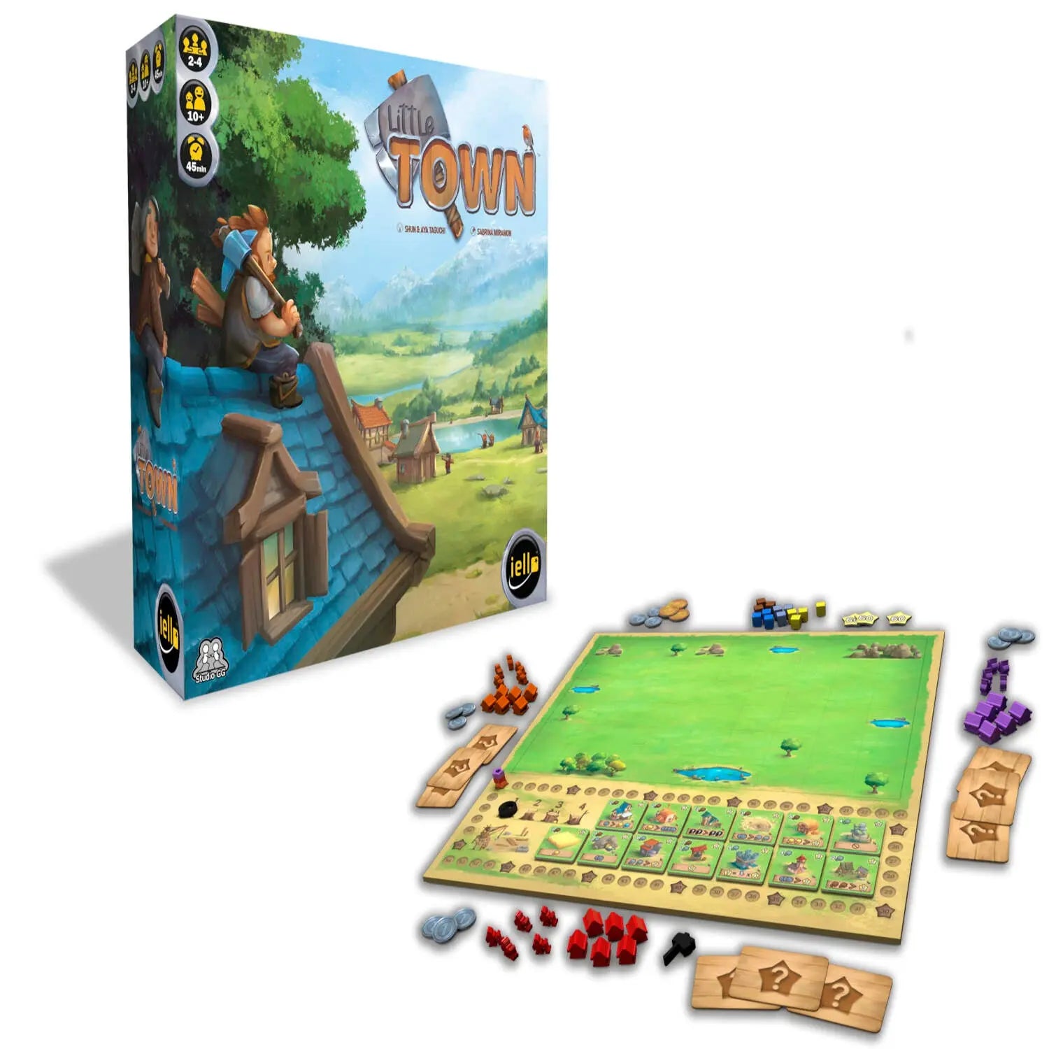 Gesellschaftsspiel "Little Town" von iello