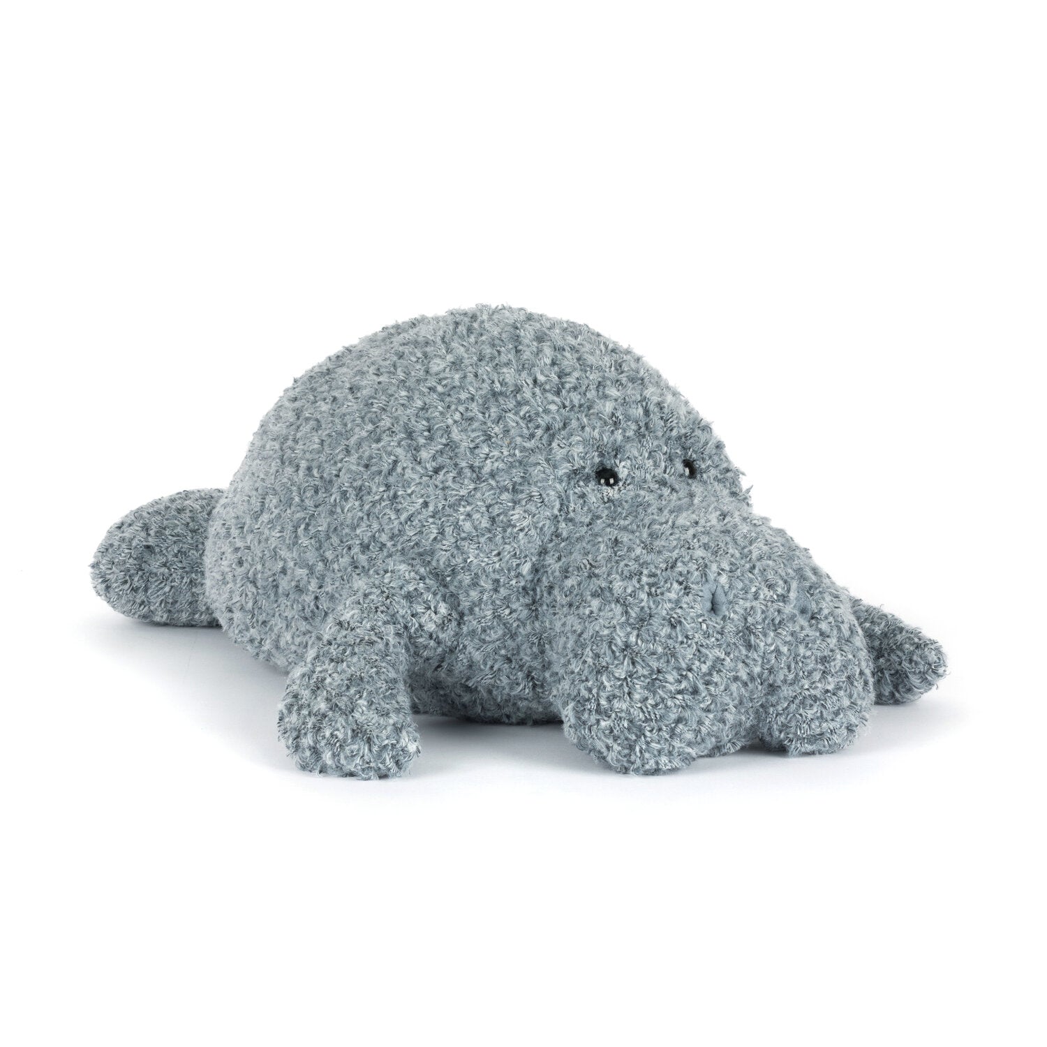 Kuscheltier Manati "Maffles" - 19x18x52 cm (Grau)