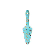 Tortenheber aus Melamin mit buntem Retro-Schwimmer-Print, längliche Form