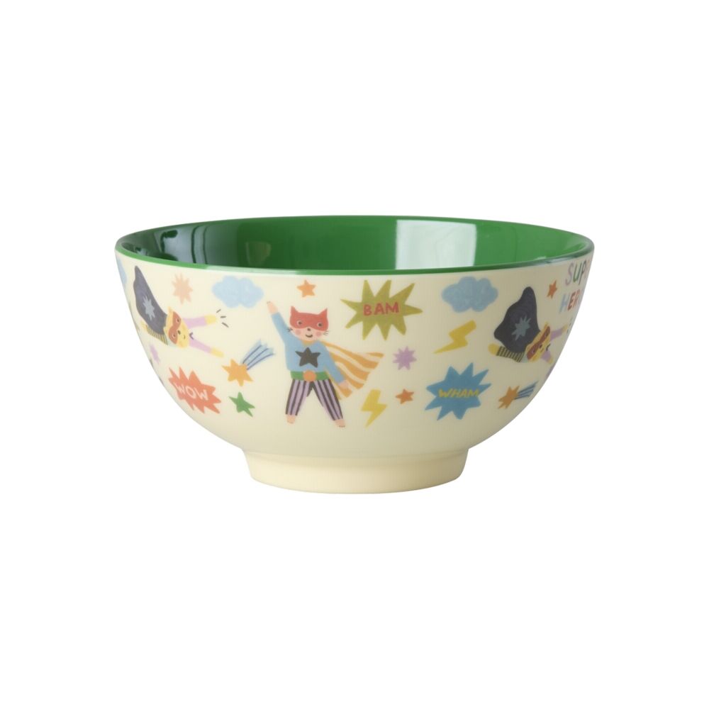 Melamin Schale "Hero" - 700 ml (Grün)