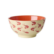 Melamin Schale "New Shrimp" - M  (Creme)