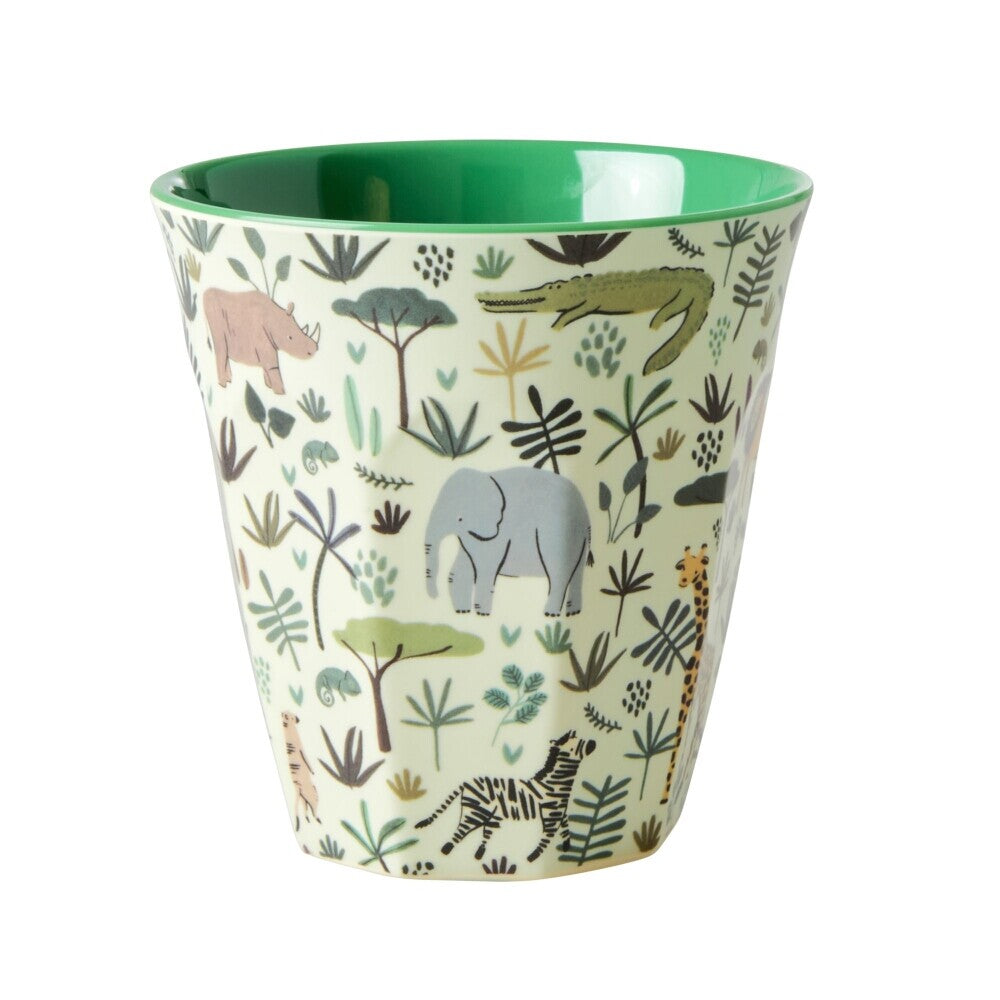 Melamin Kinder Becher im 6er-Set/Geschenkbox "Funky" - Medium (Bunt)