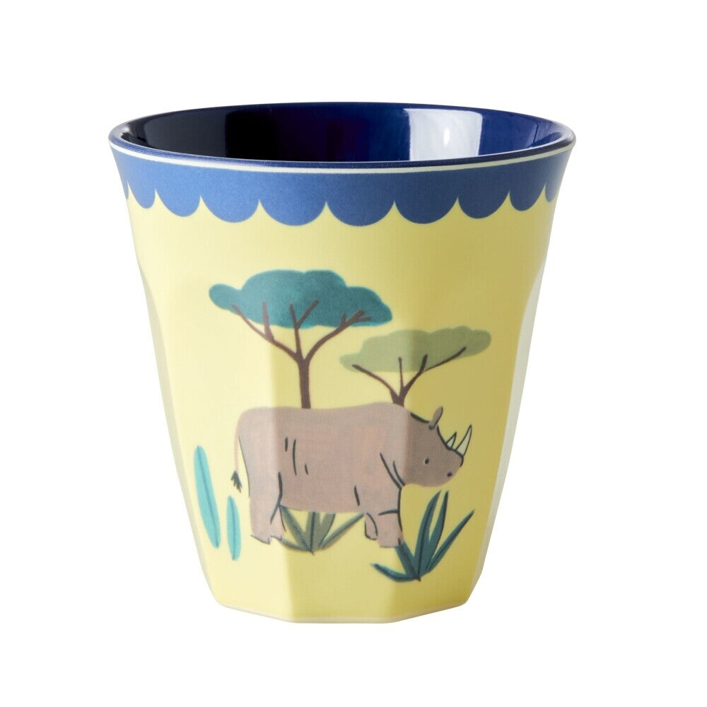 Melamin Kinder Becher im 6er-Set/Geschenkbox "Funky" - Medium (Bunt)