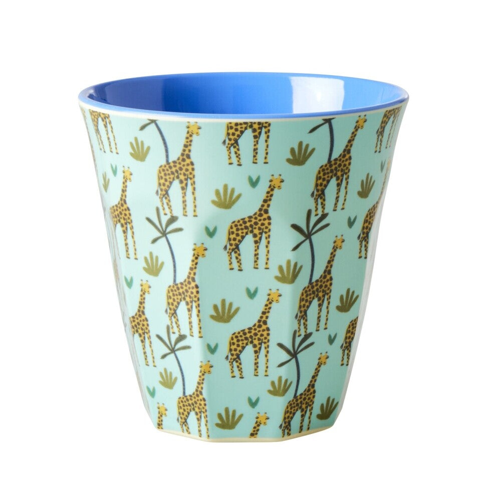 Melamin Kinder Becher im 6er-Set/Geschenkbox "Funky" - Medium (Bunt)
