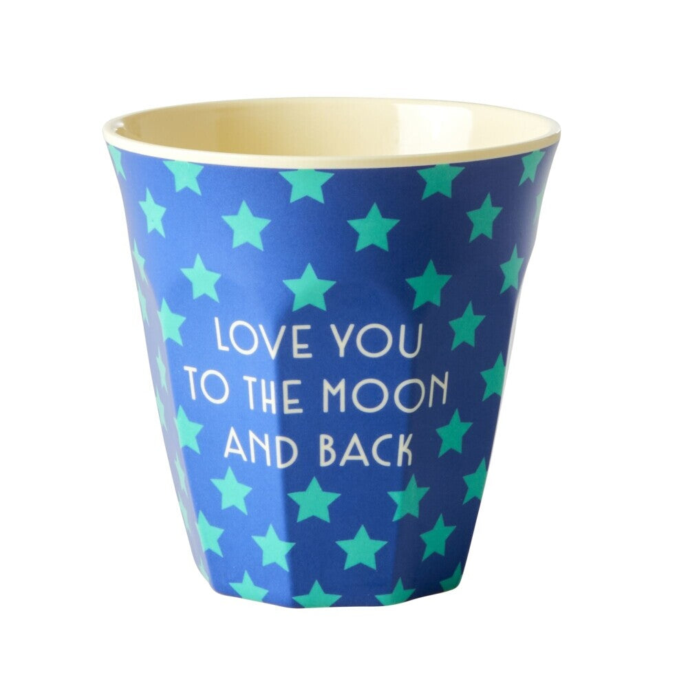 Melamin Kinder Becher im 6er-Set/Geschenkbox "Funky" - Medium (Bunt)