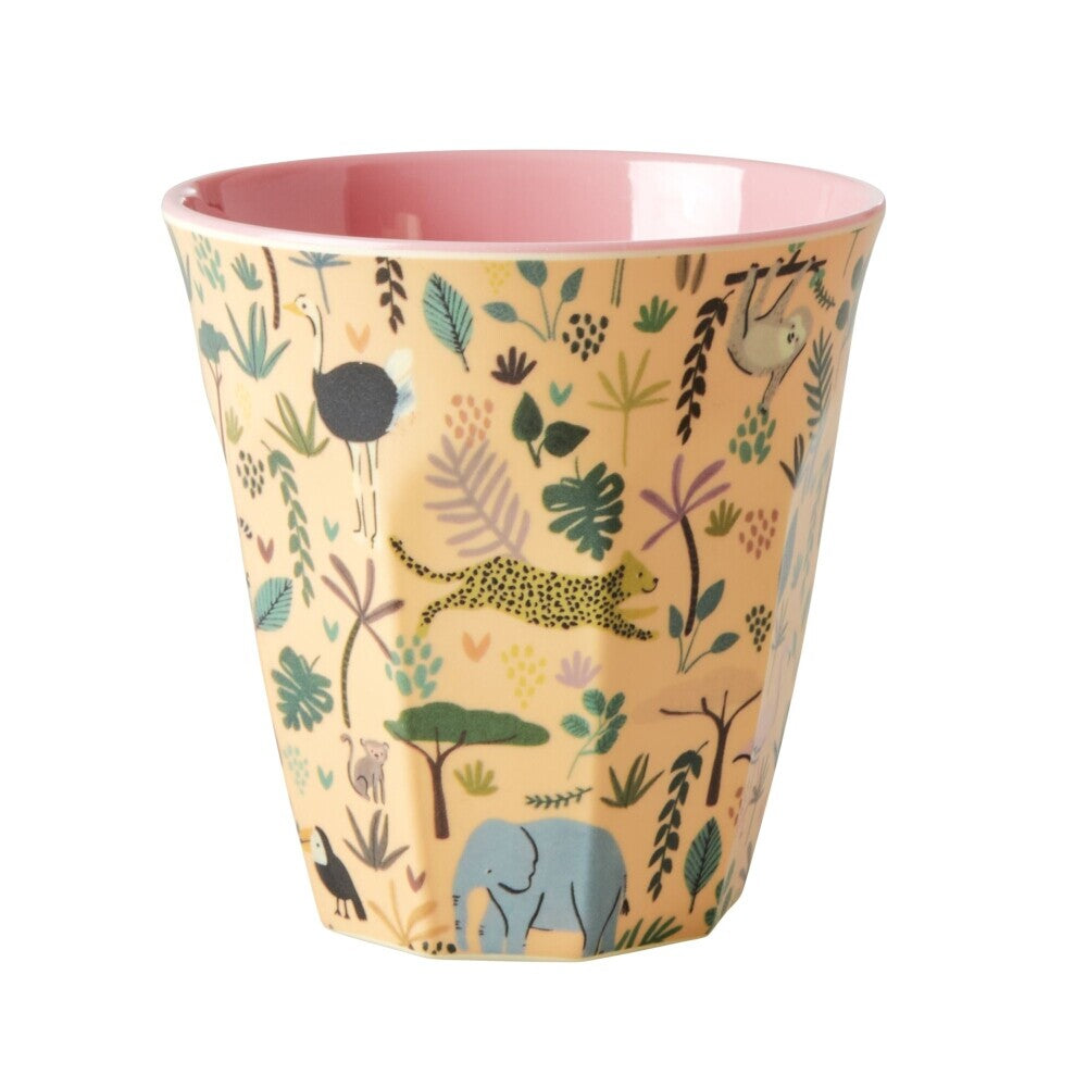 Melamin Kinder Becher 6er-Set/Geschenkbox "Funky" - Medium