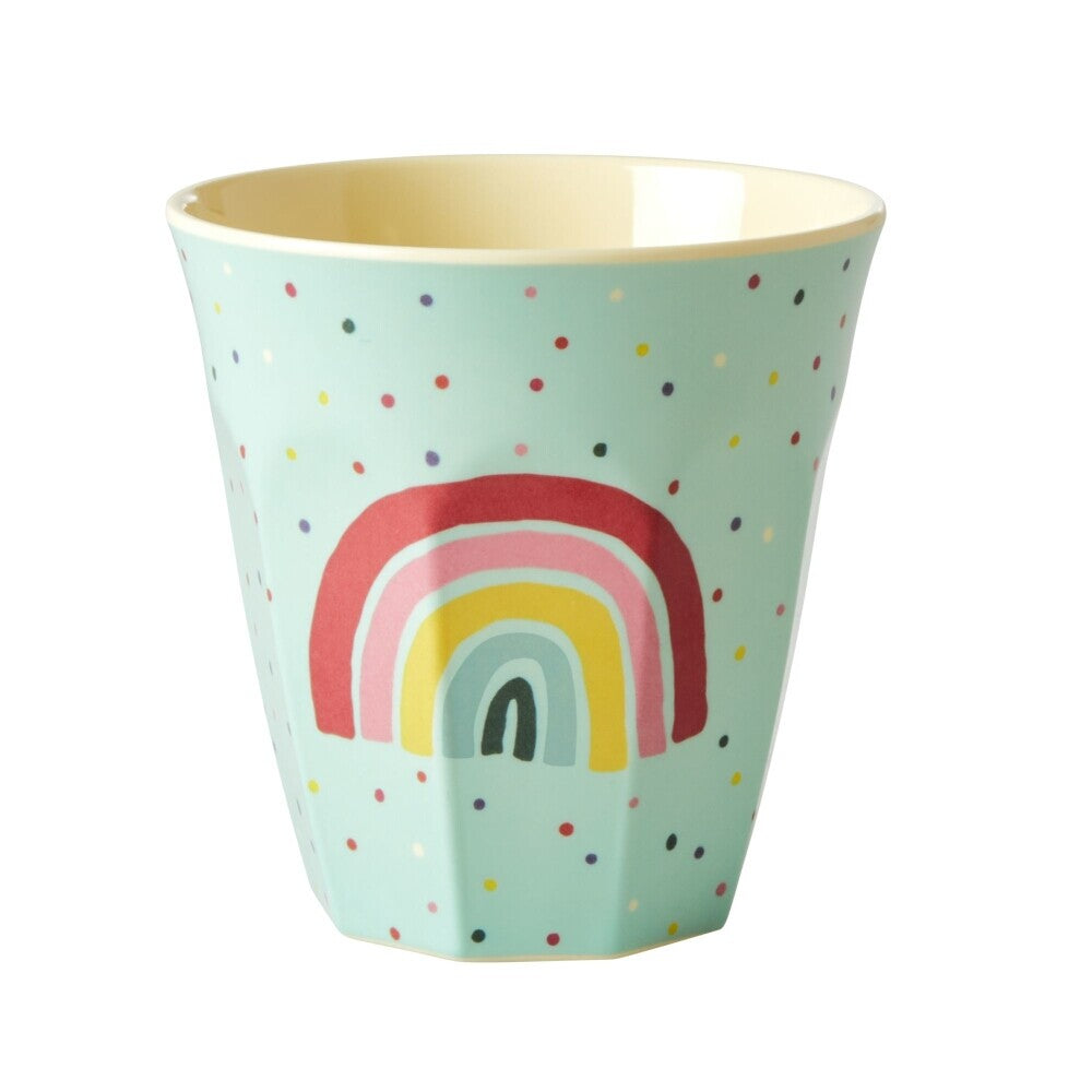 Melamin Kinder Becher 6er-Set/Geschenkbox "Funky" - Medium