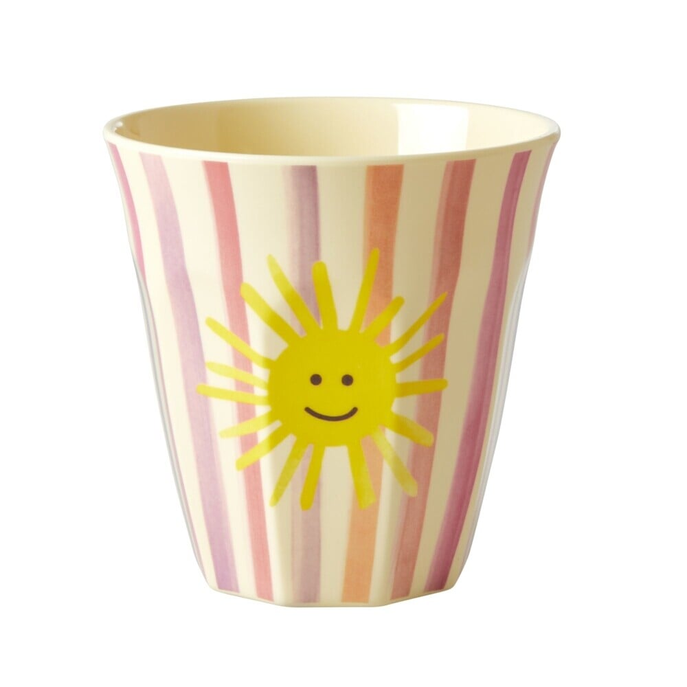Melamin Kinder Becher 6er-Set/Geschenkbox "Funky" - Medium