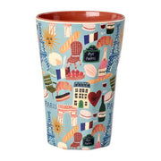 Melamin Becher "Paris Mon Amour" - L (Bunt)