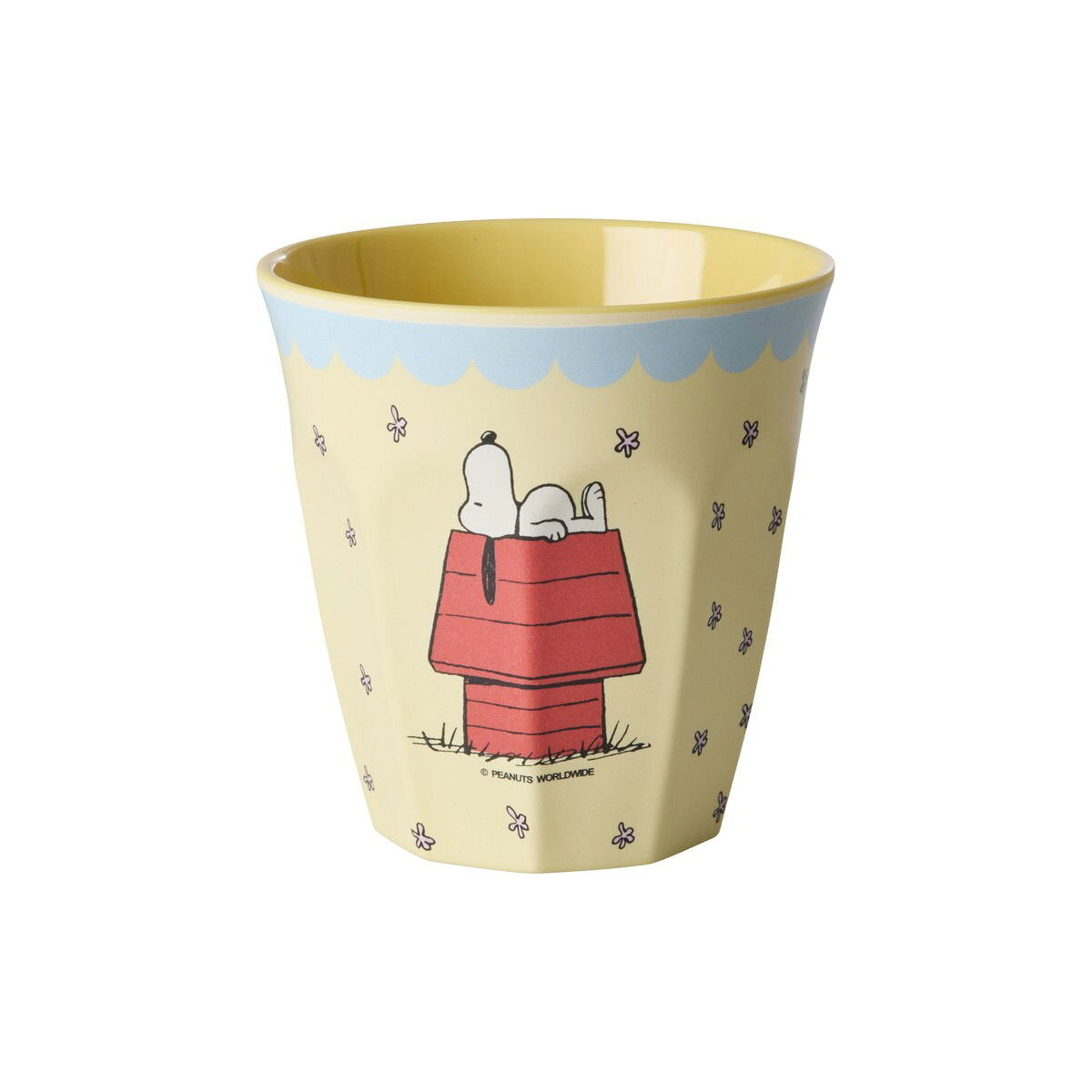 Melamin Becher "Snoopy" - M (Cream)