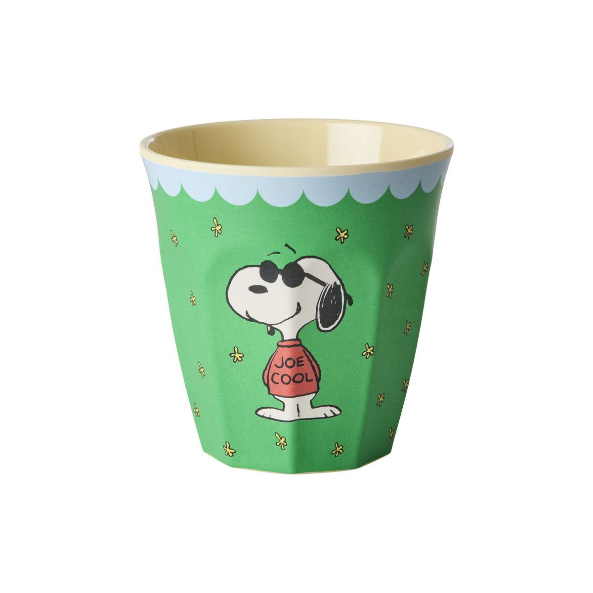 Melamin Becher "Snoopy" - M (Grün)