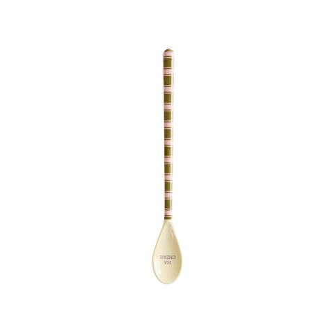 Melamin Latte Löffel "Bon Vivant" im 3er-Set - 22,5x3 cm (Bunt)
