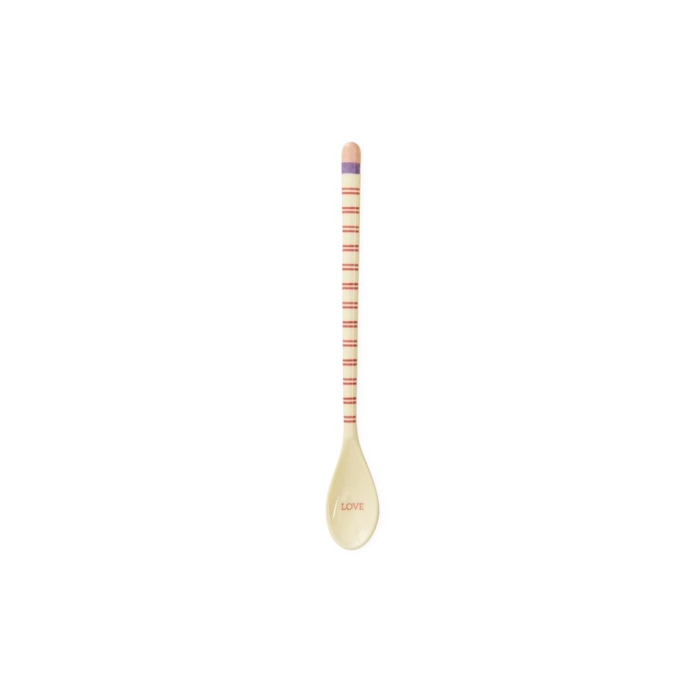 Melamin Latte Löffel im 6er-Set - 22,5x3 cm (Glory Days Colors)