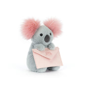 Kuscheltier Koala "Nachricht" (Grau)