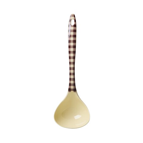 Melamin Suppenlöffel "Check me Out - Bon Vivant" - 27,5x8,5 cm (Creme)