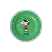 Melamin Dessertteller "Snoopy" - 20 cm (Grün)