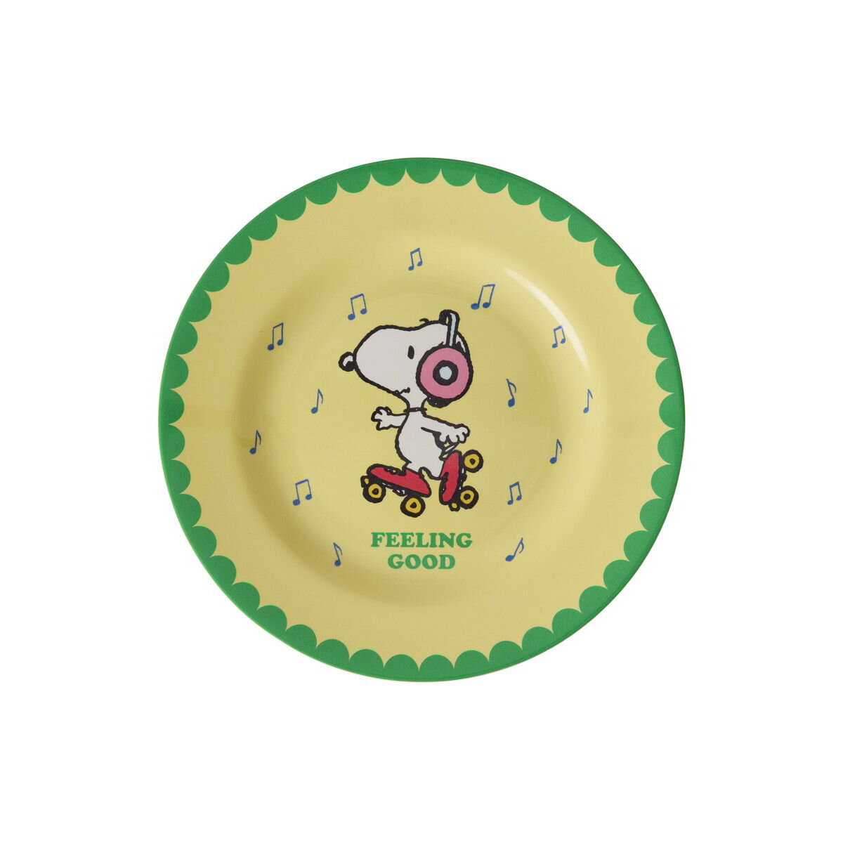 Melamin Dessertteller "Snoopy" - 20 cm (Gelb)