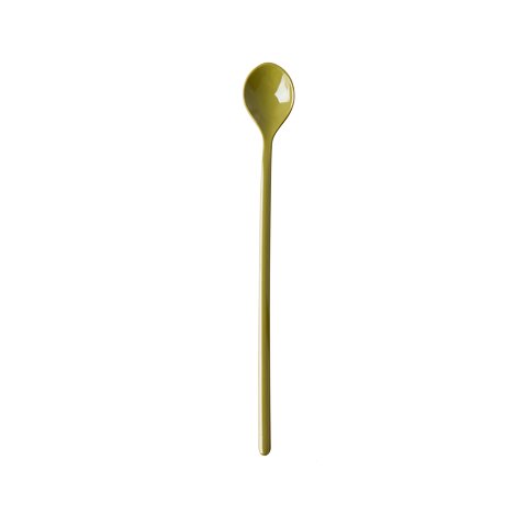 Melamin  Latte-Löffel im 6er-Set - 19x2,5 cm (Bunt)
