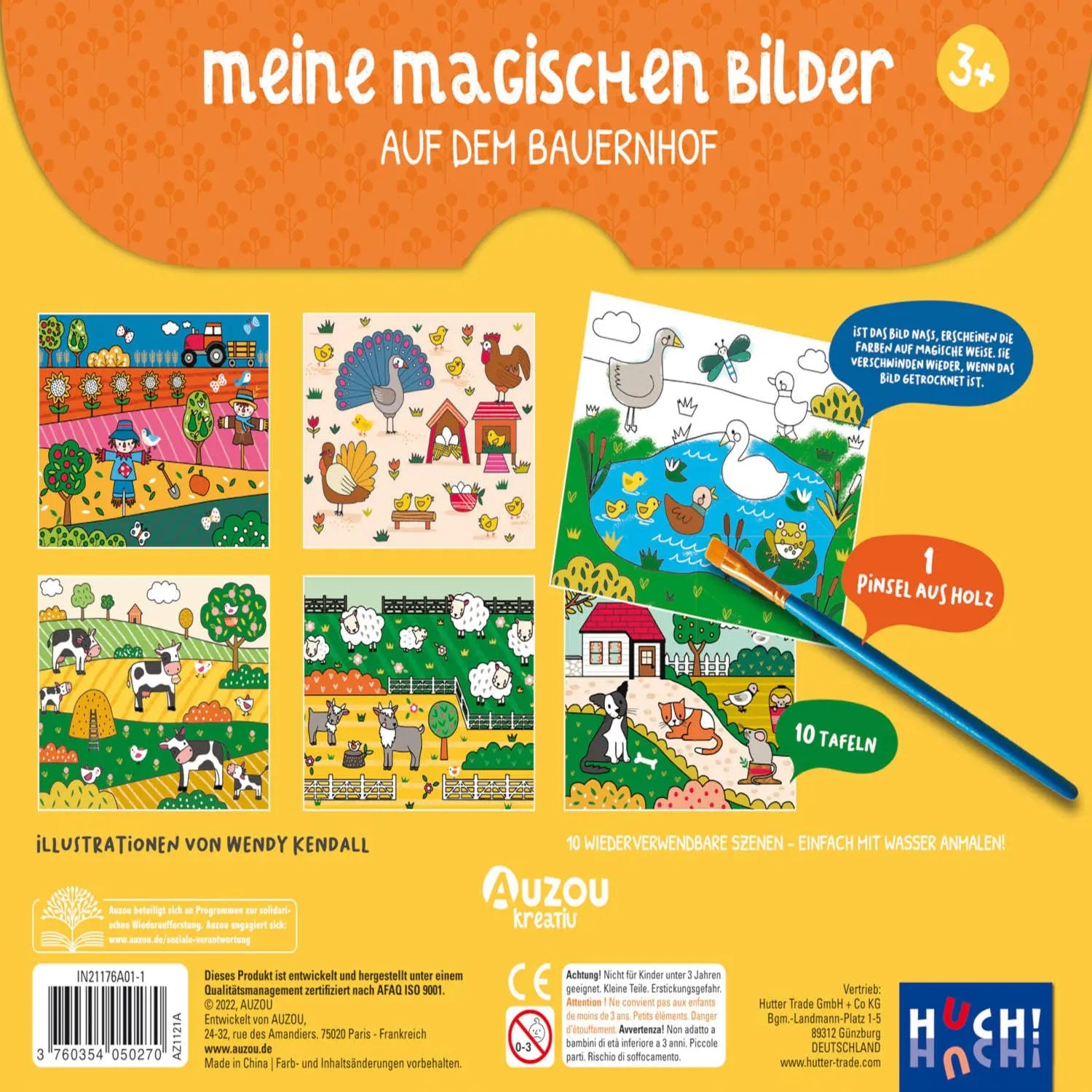 Meine magischen Bilder - Auf dem Bauernhof AUZOU