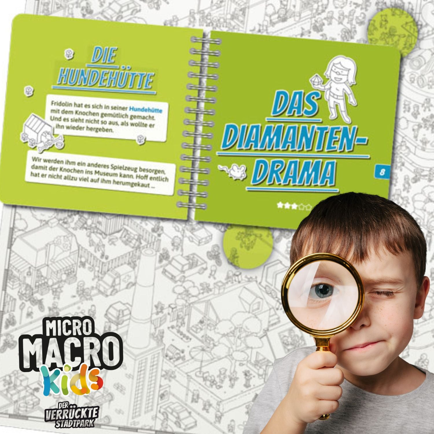 MicroMacro Kids: Der verrückte Stadtpark