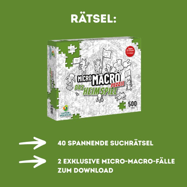 MicroMacro Puzzle #2: Das Heimspiel