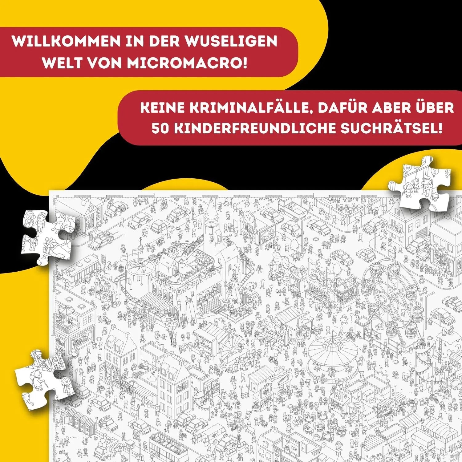 MicroMacro Puzzle: Die Kirmes Edition Spielwiese