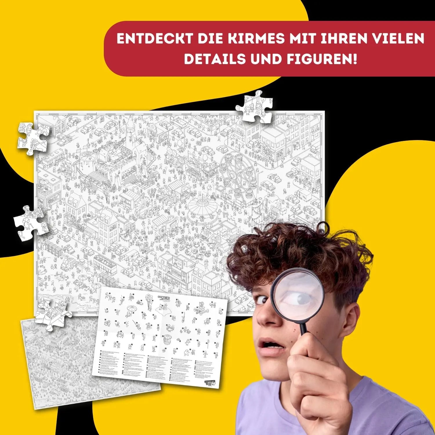 MicroMacro Puzzle: Die Kirmes Edition Spielwiese