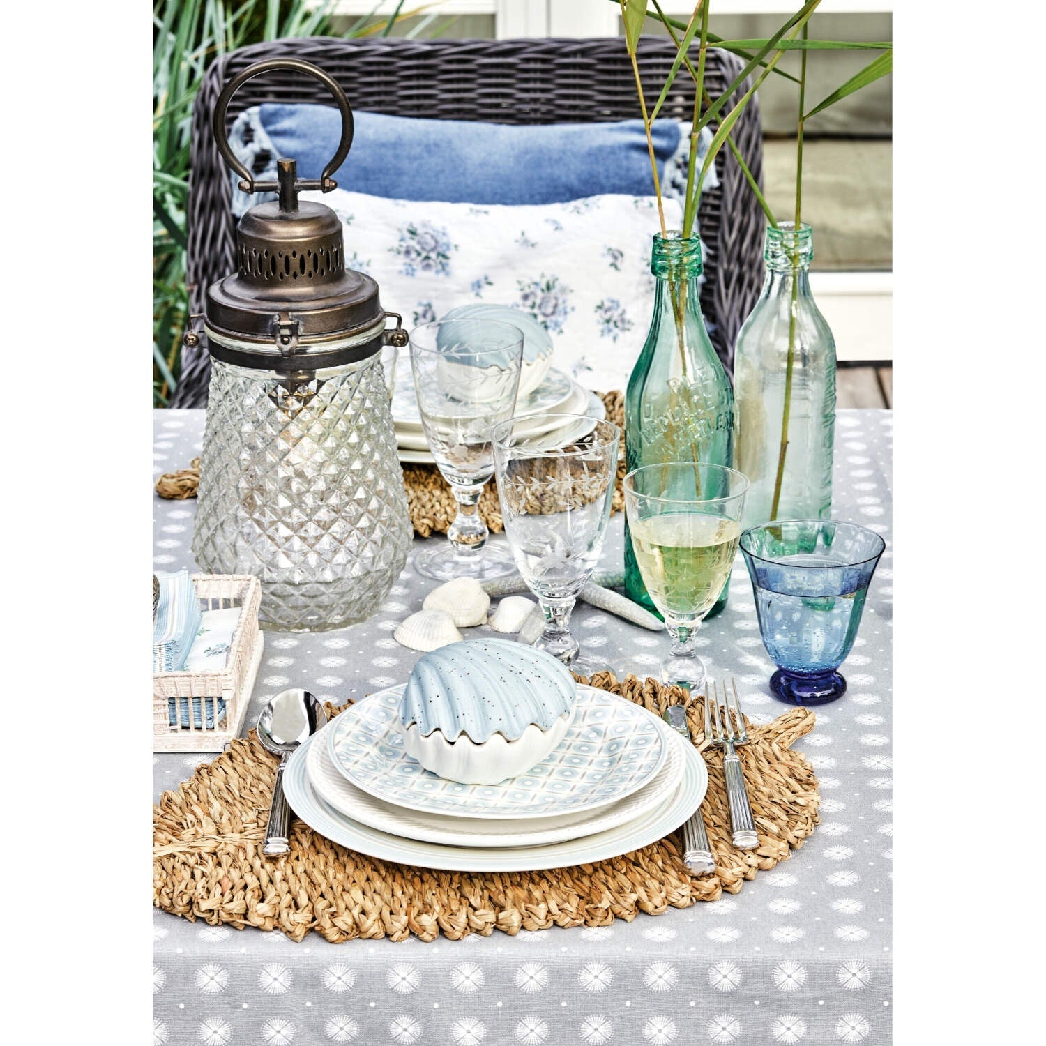 Krug "Nicoline Beige" - 1 L (Weiß) GreenGate