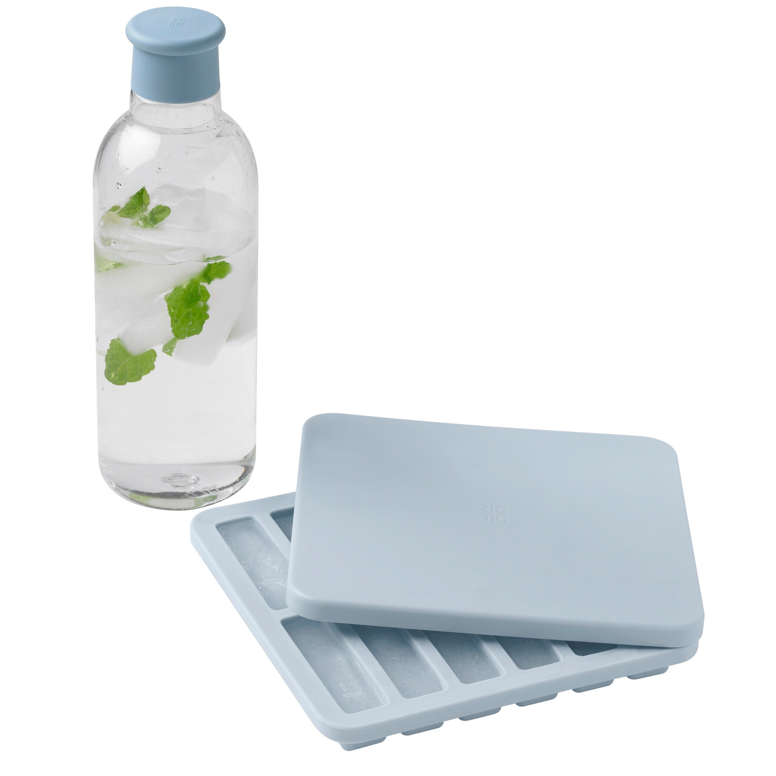 Eiswürfelbox "FREEZE-IT" - 19x19x2,8 cm (Hellblau)
