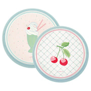 Tablett im 2er-Set "Isa" (Pale Pink)