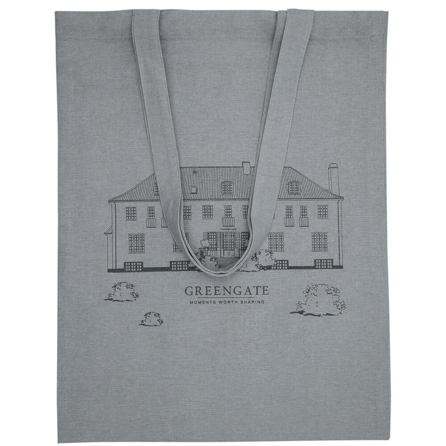 Shopper "GreenGate" - 34x45 cm (Grau)