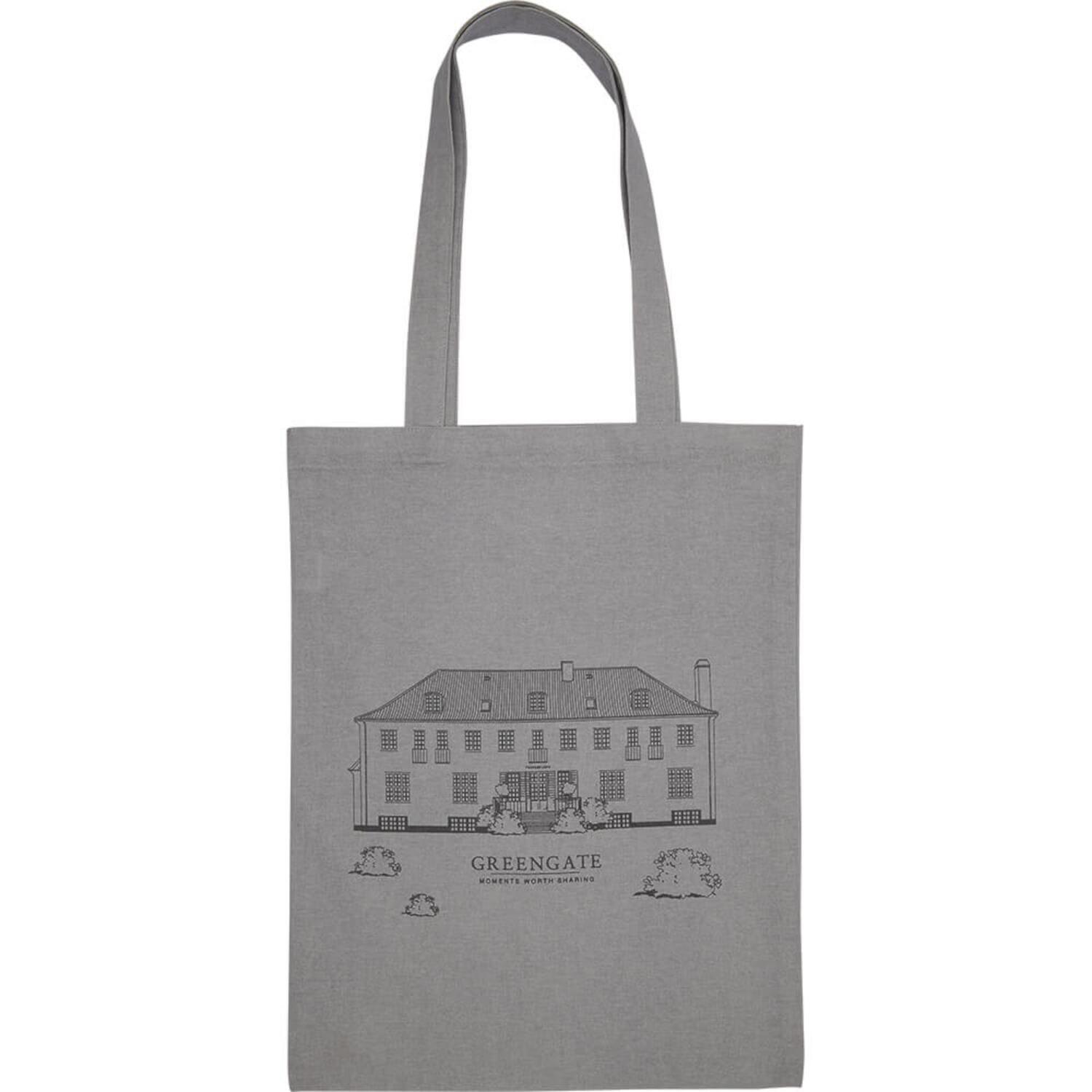 Shopper "GreenGate" - 34x45 cm (Grau)