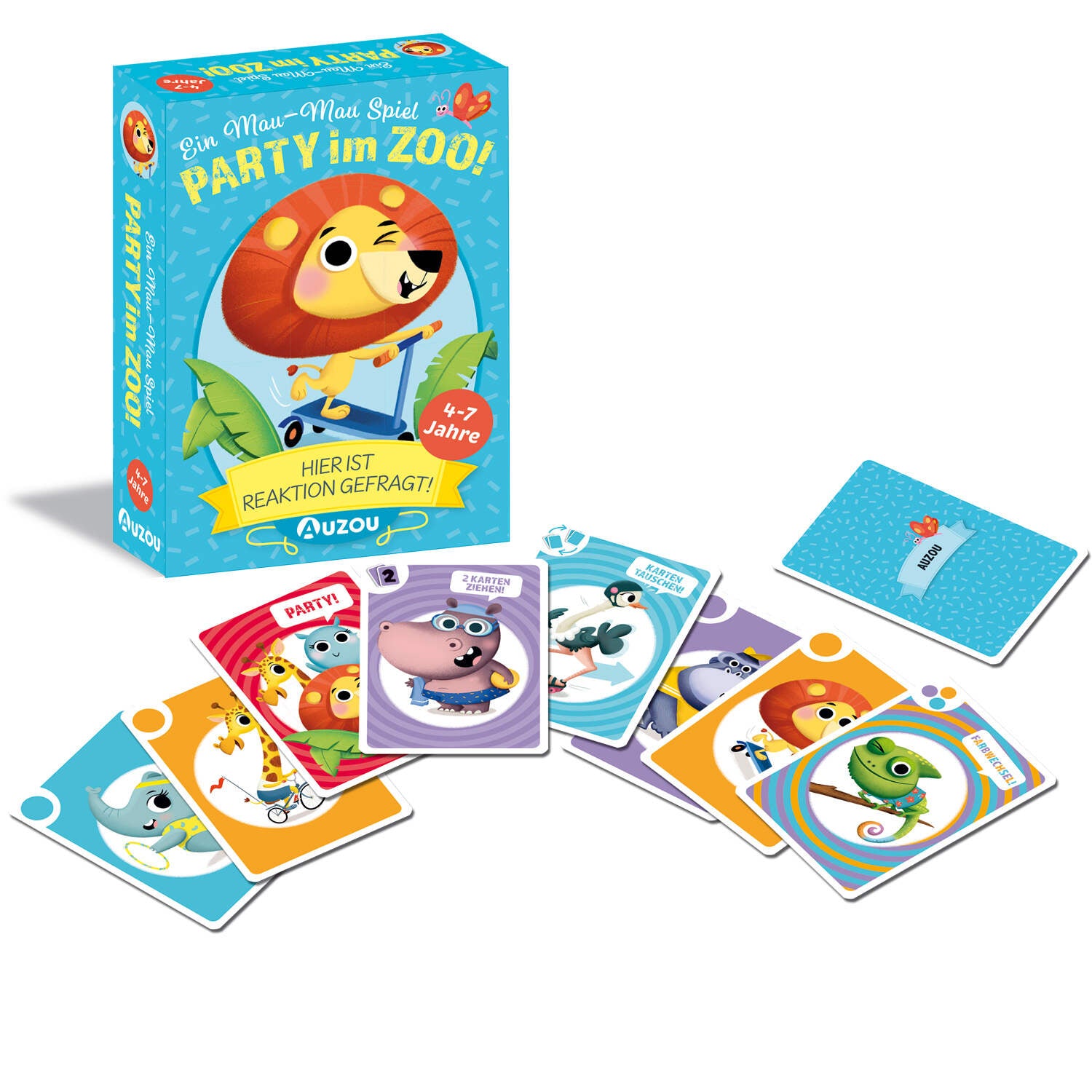 Party im Zoo - Ein Mau-Mau-Spiel