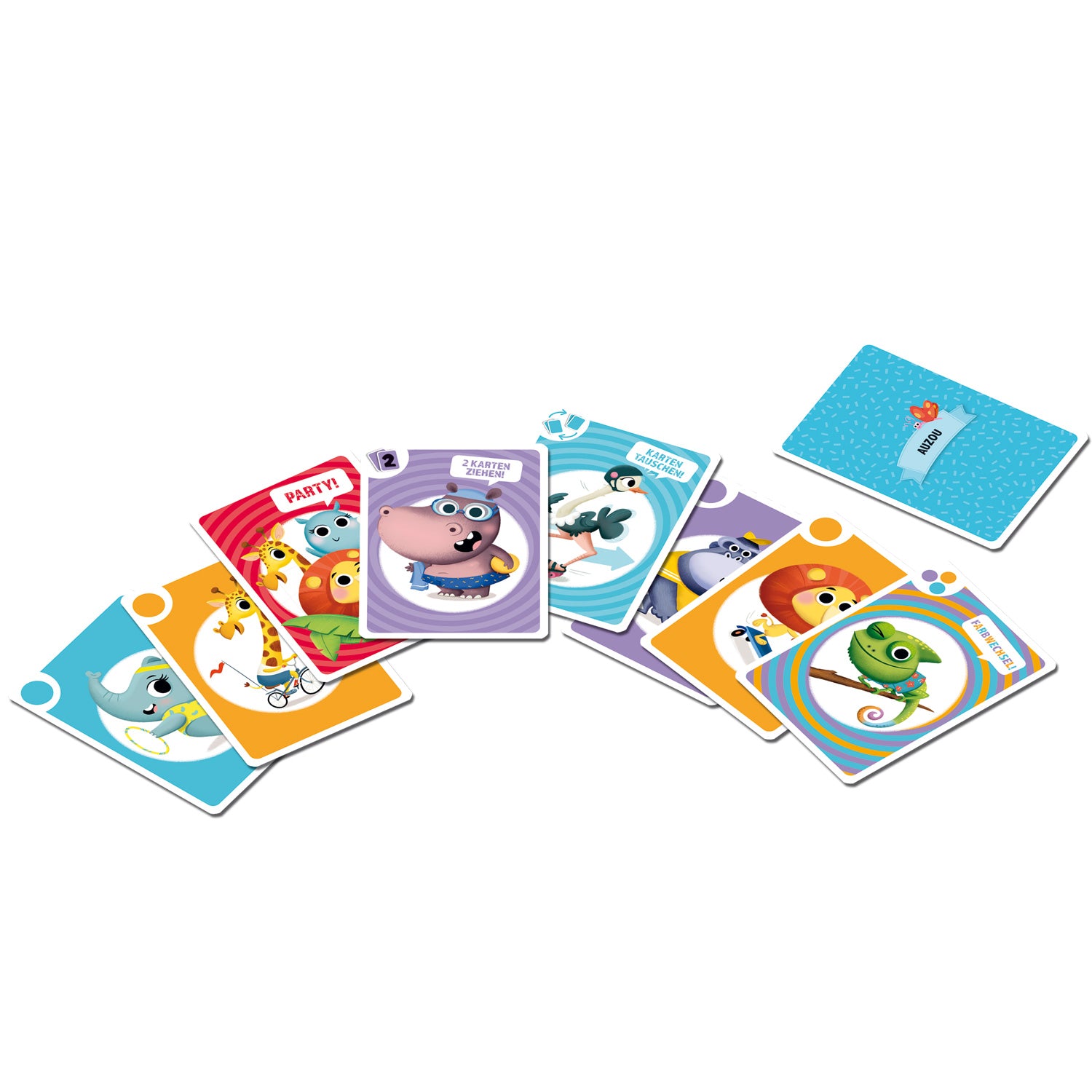 Party im Zoo - Ein Mau-Mau-Spiel