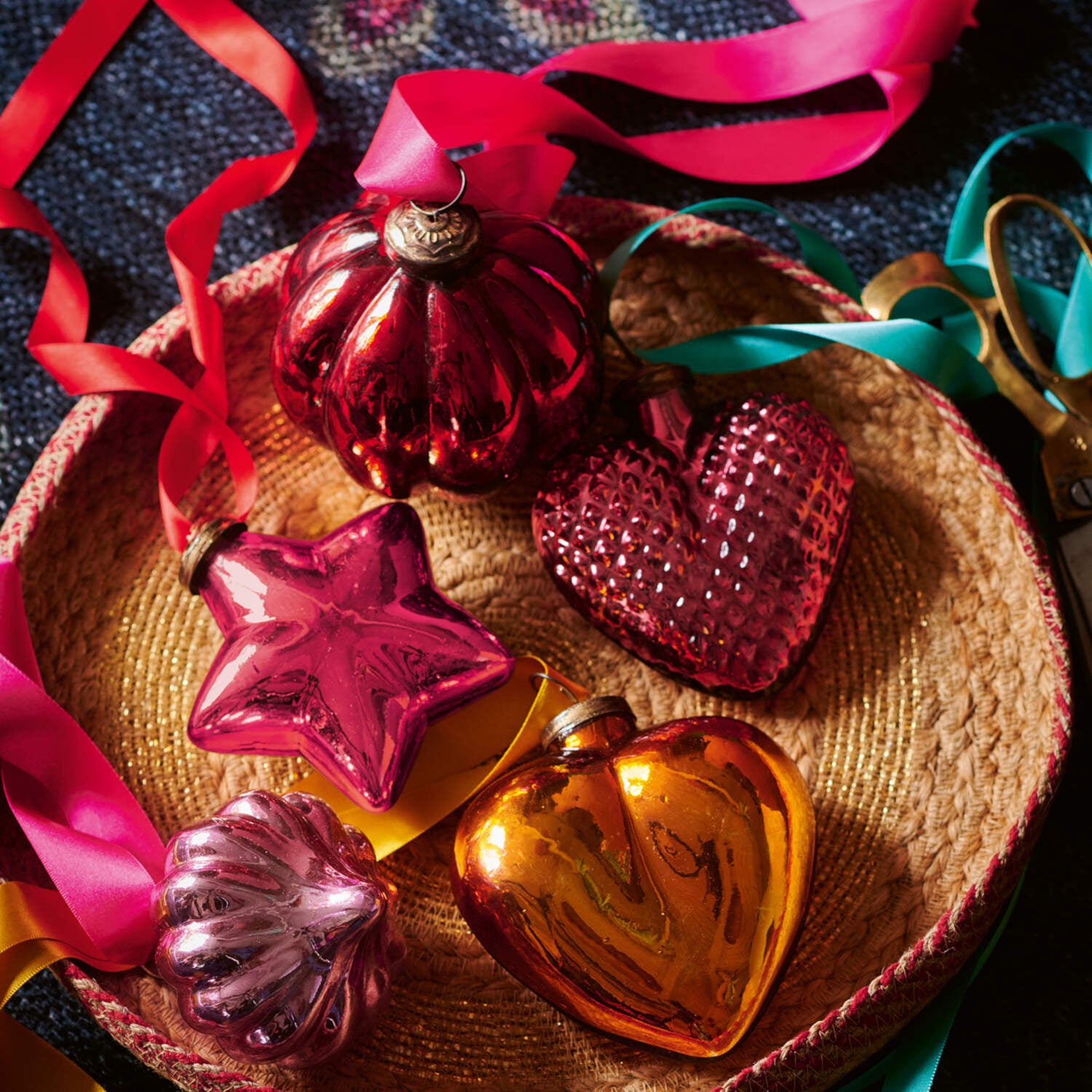 Deko-Anhänger "Herz" - 12,5 cm (Gelb)