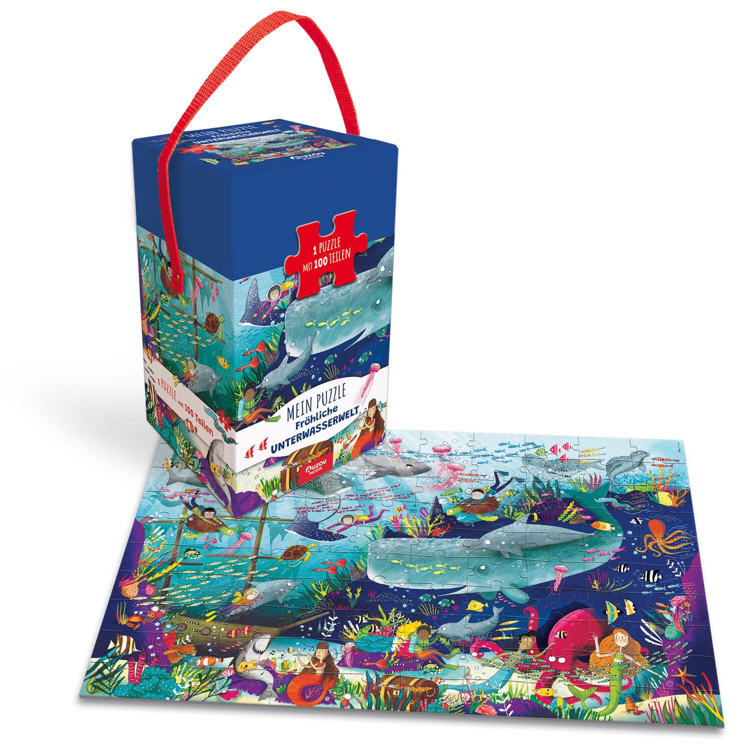Mein Puzzle - Fröhliche Unterwasserwelt