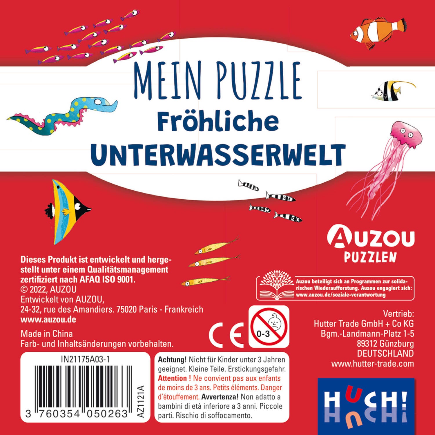 Mein Puzzle - Fröhliche Unterwasserwelt