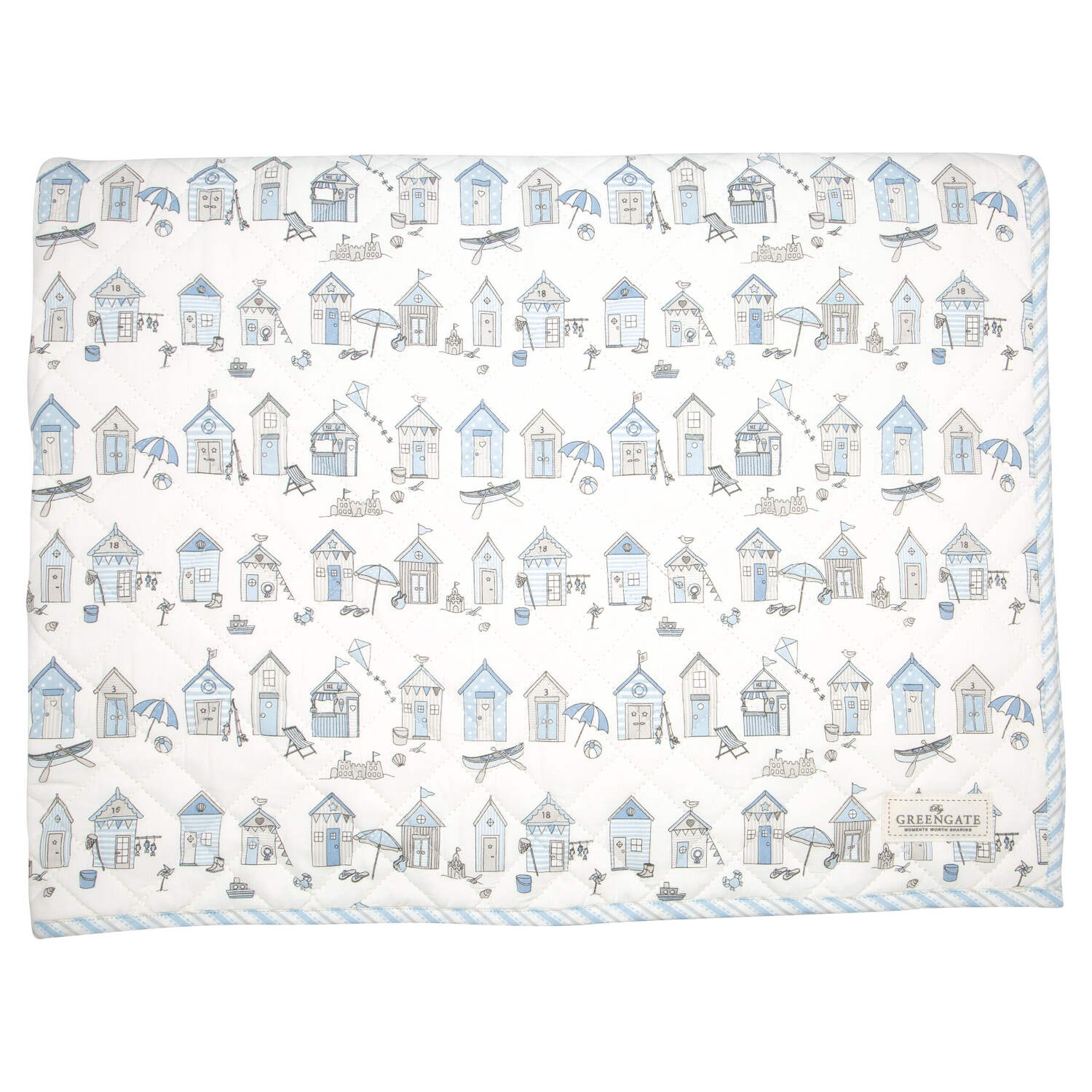 Kinder-Bettbezug "Ellison" - 120x120cm (Pale blue)