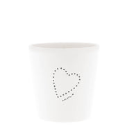 Tasse "Amore" - 8,5x9 cm (Weiß)
