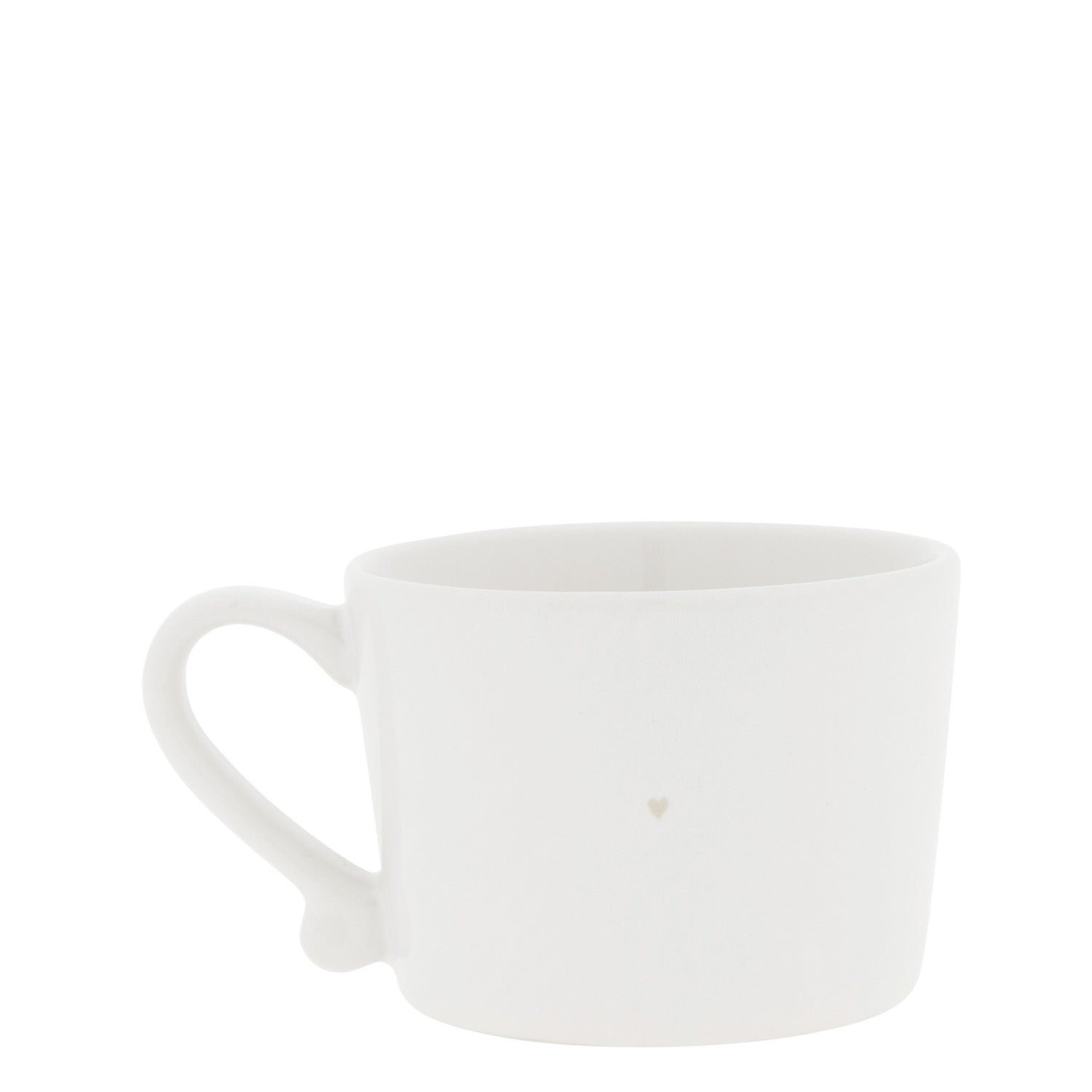 Tasse "LOVE" - 8,5x7,5x6 cm (Weiß)