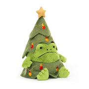 Kuscheltier Weihnachtsbaum "Ricky Rain Frog" - 29 cm (Grün) Jellycat