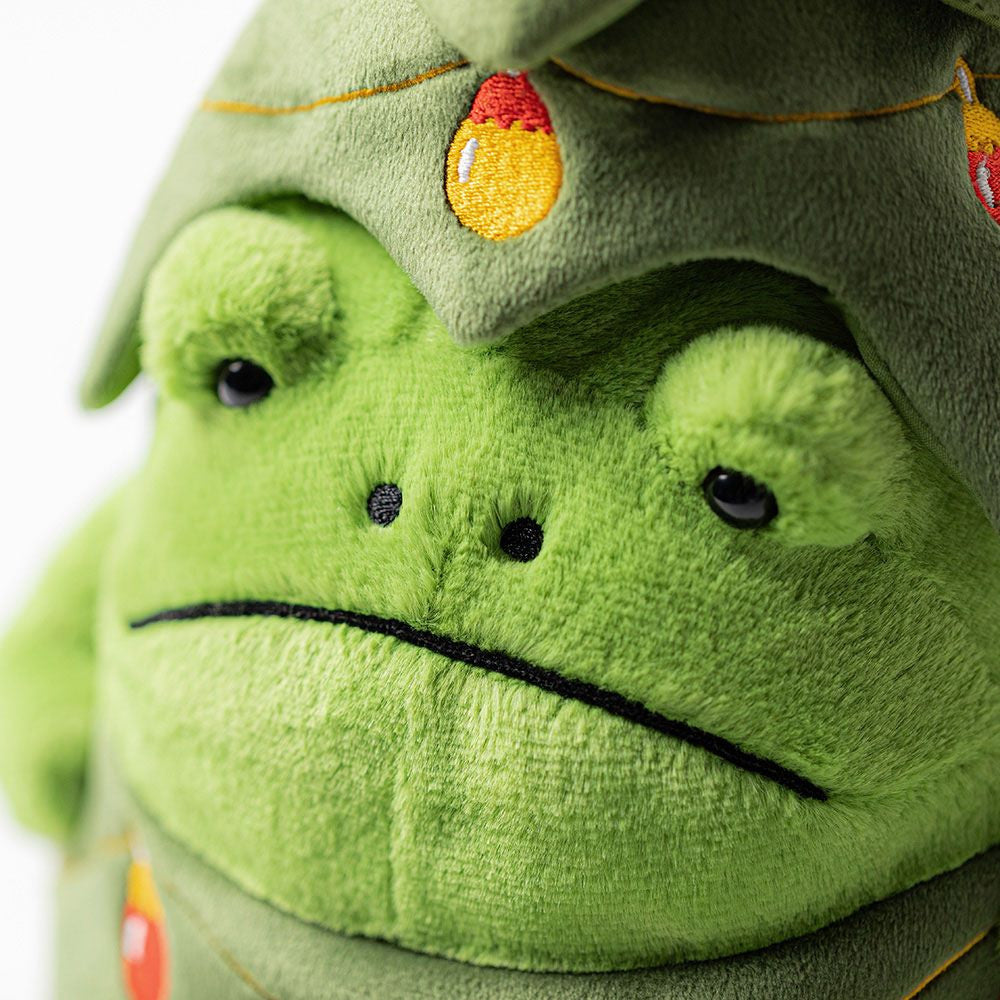 Kuscheltier Weihnachtsbaum "Ricky Rain Frog" - 29 cm (Grün) Jellycat