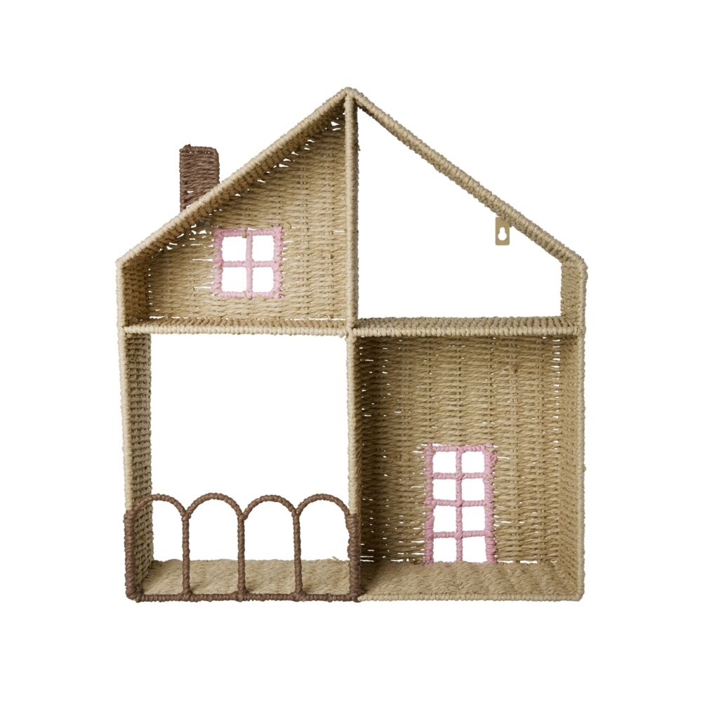 Regal in Hausform - 45x12x50 cm (Pink)