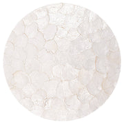 Rundes Tischset - 38 cm (White Pearl)