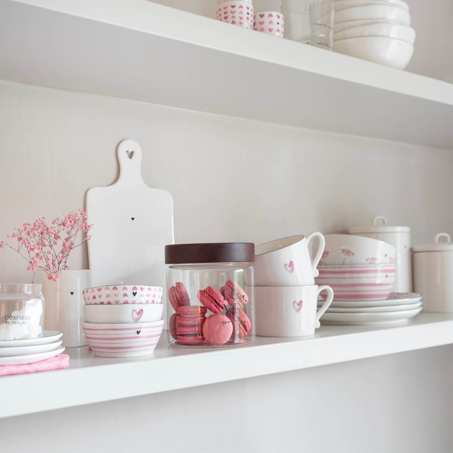 Tasse "LOVE" - 10x8x7 cm (Weiß)