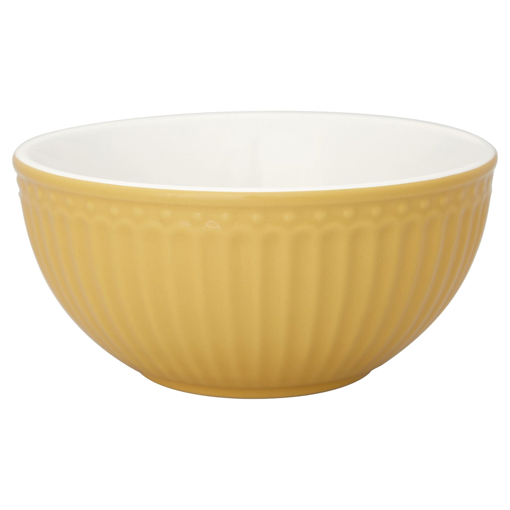 Müslischüssel "Alice" (Honey Mustard)  - 4er-Set GreenGate