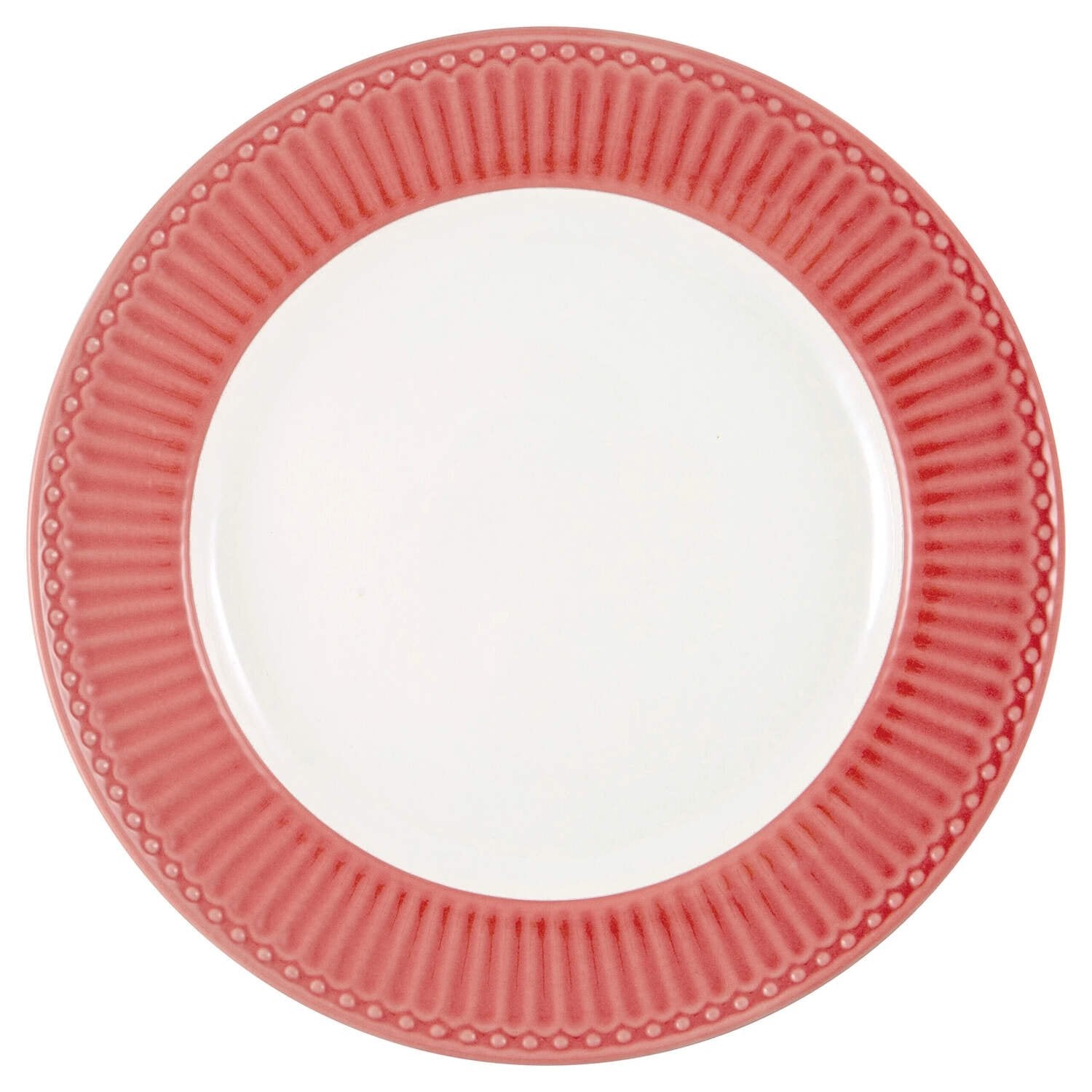 Essteller "Alice" im 4er-Set - 26,5 cm (Coral) GreenGate