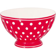 French Bowl "Dotty" - 0,18 l (Rot)