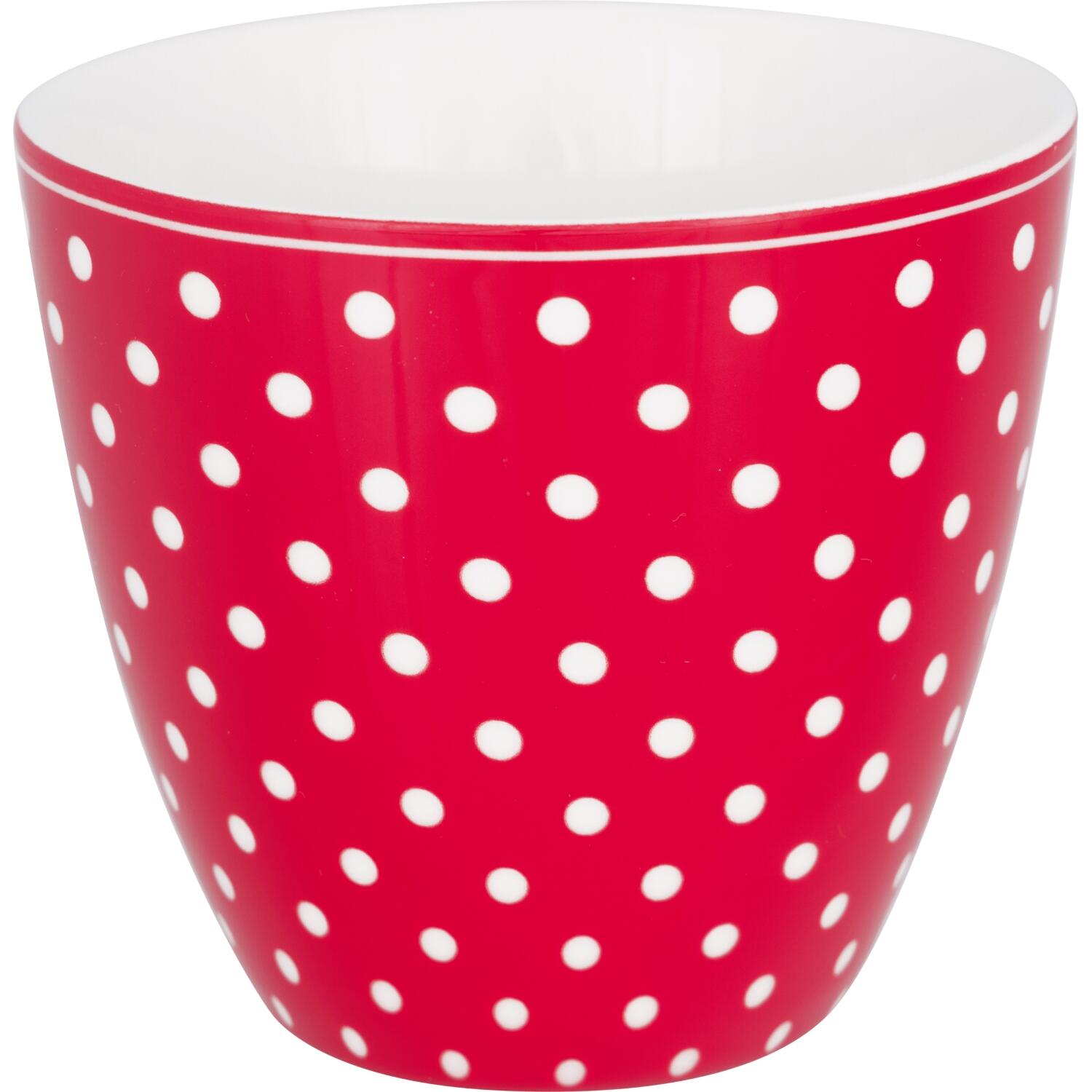 Latte Cup "Dotty" - 0,35 l (Rot)